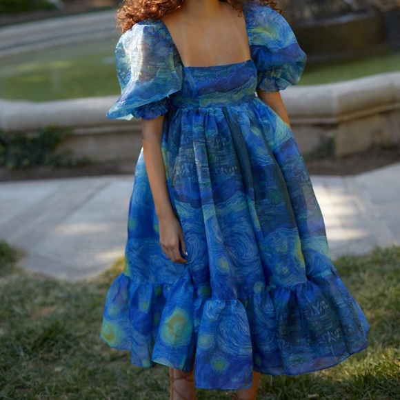 SELKIE Starry Night French Puff - Picture 7 of 13